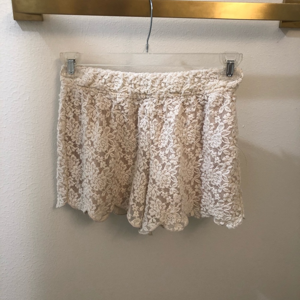 Free People Lace Shorts